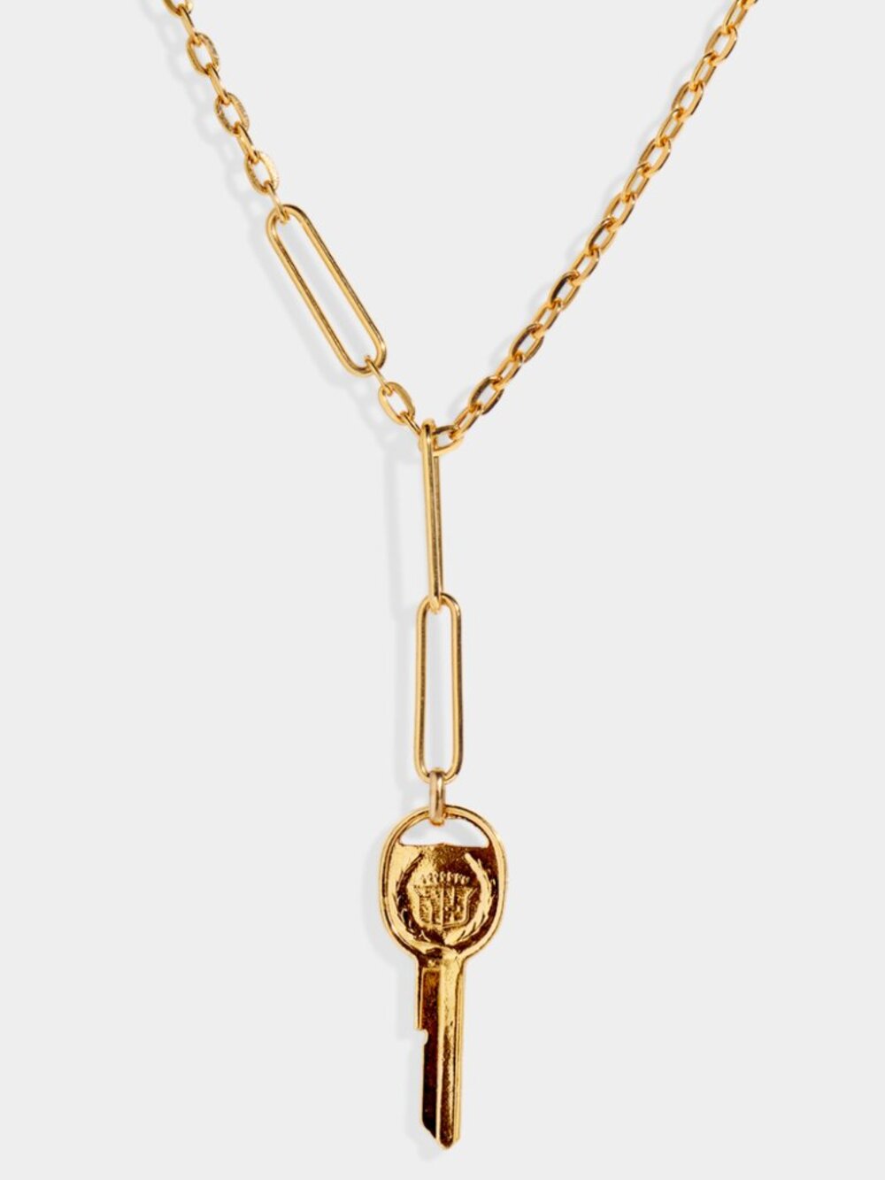 Nicole Romano Eldorado Key Charm Necklace